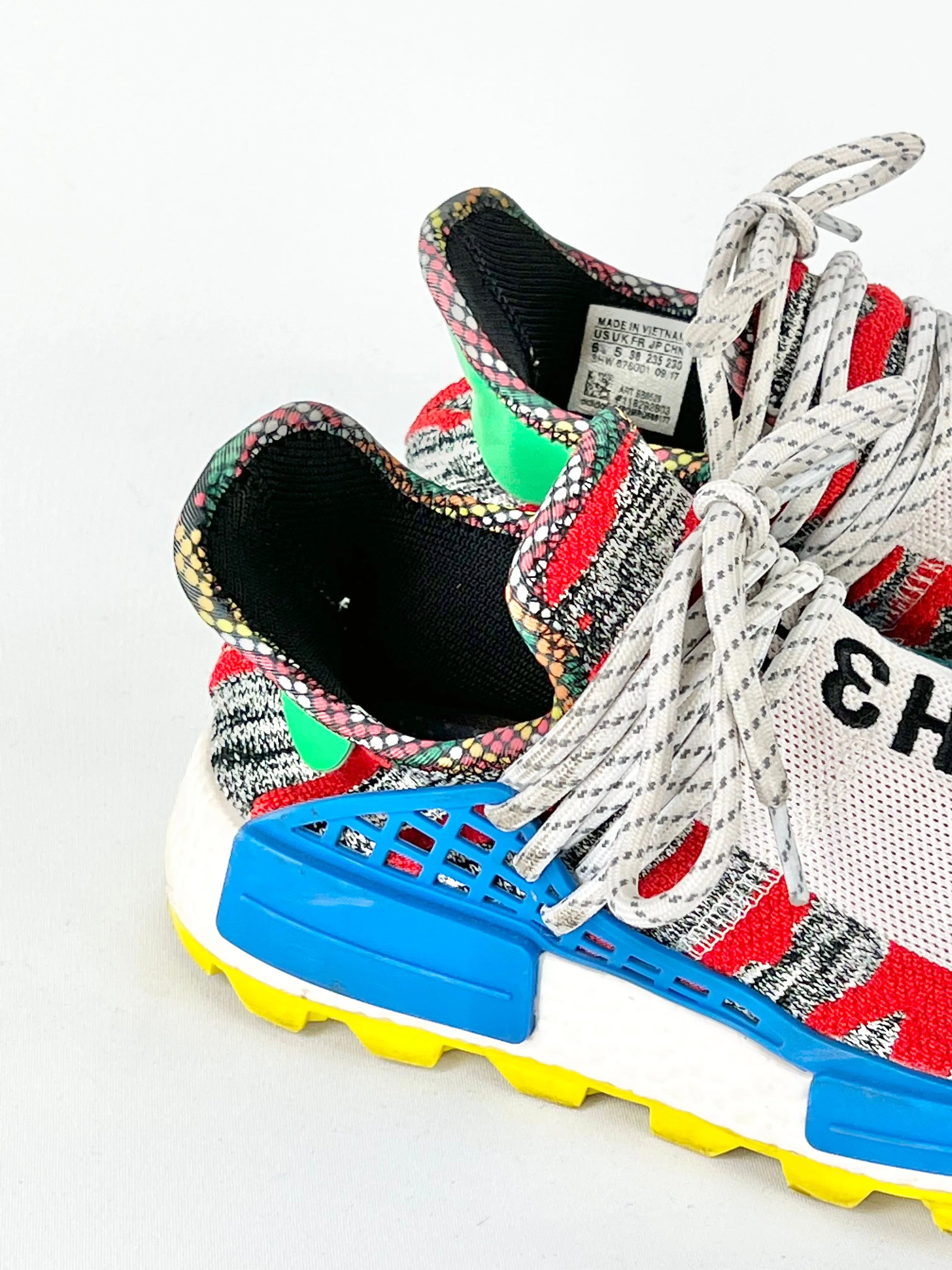 Adidas X Pharrell Williams Solar NMD hu 'motherland' Sneakers - UK5