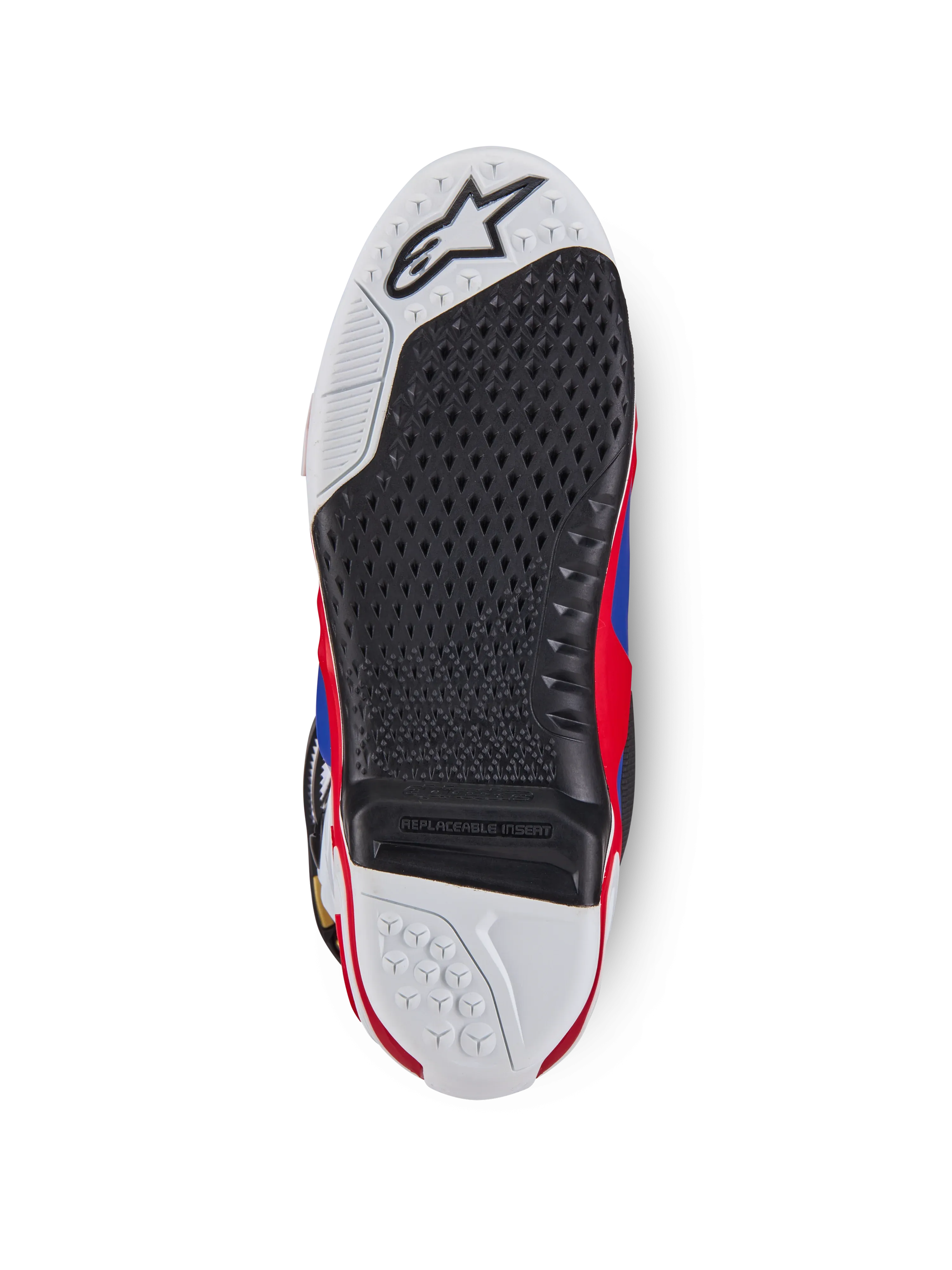 Alpinestars Tech 10 Union LE Boots - Bright Red/Dark Blue/White