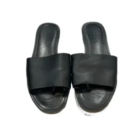 Black Sandals Flats By Madewell, Size: 7