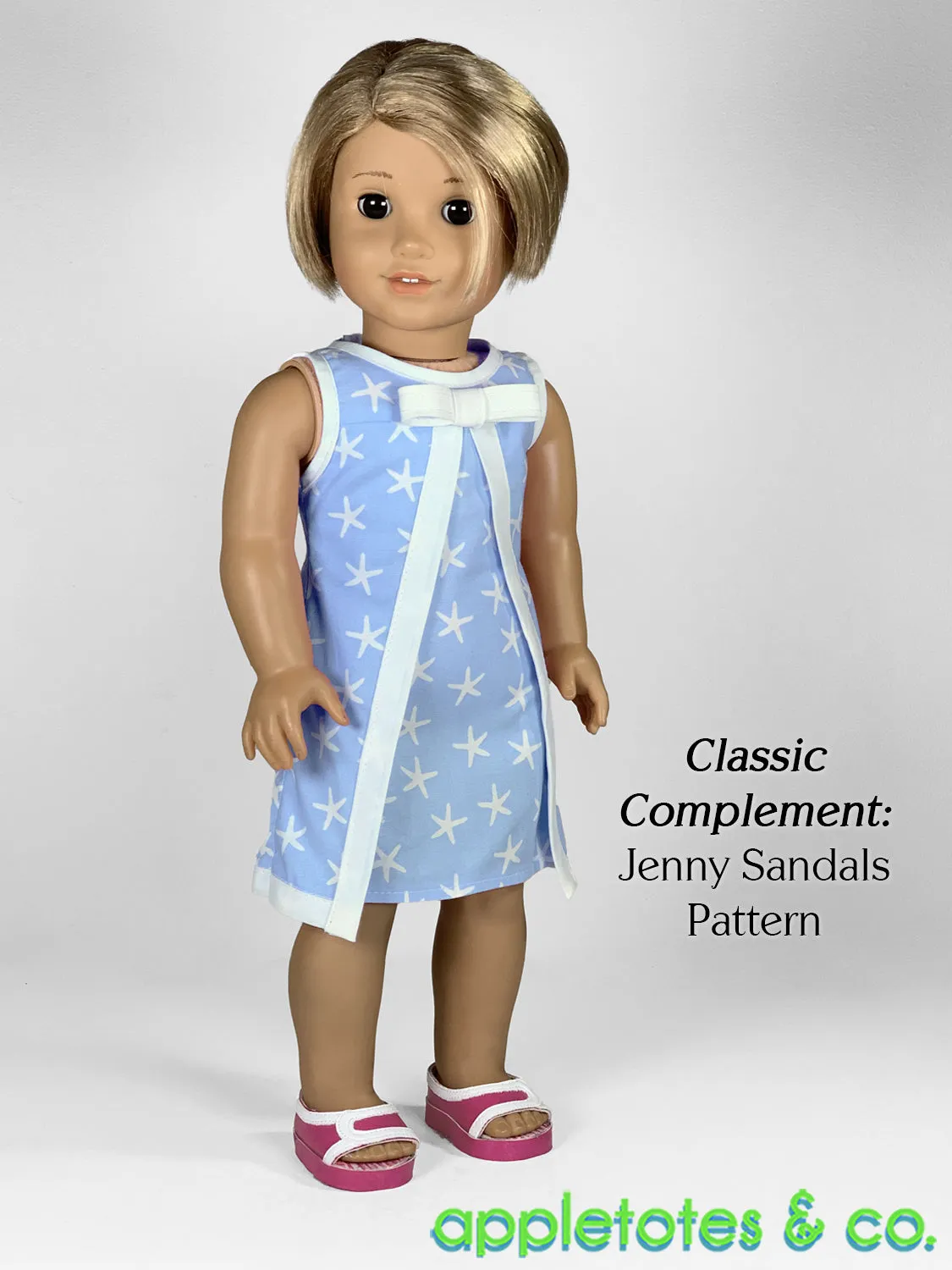 Brooke Dress 18 Inch Doll Sewing Pattern