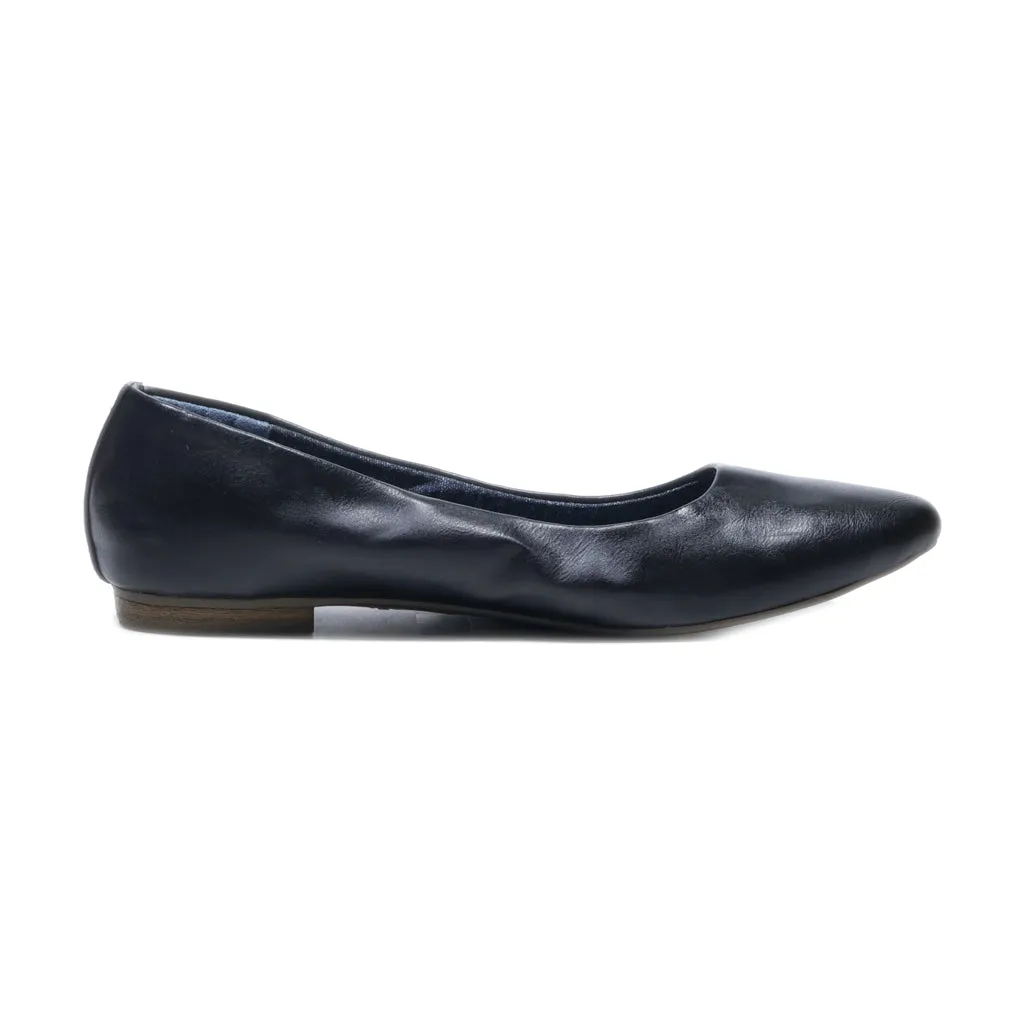 Dr. Scholl'S Ballerinas Leather Black Colour For Women