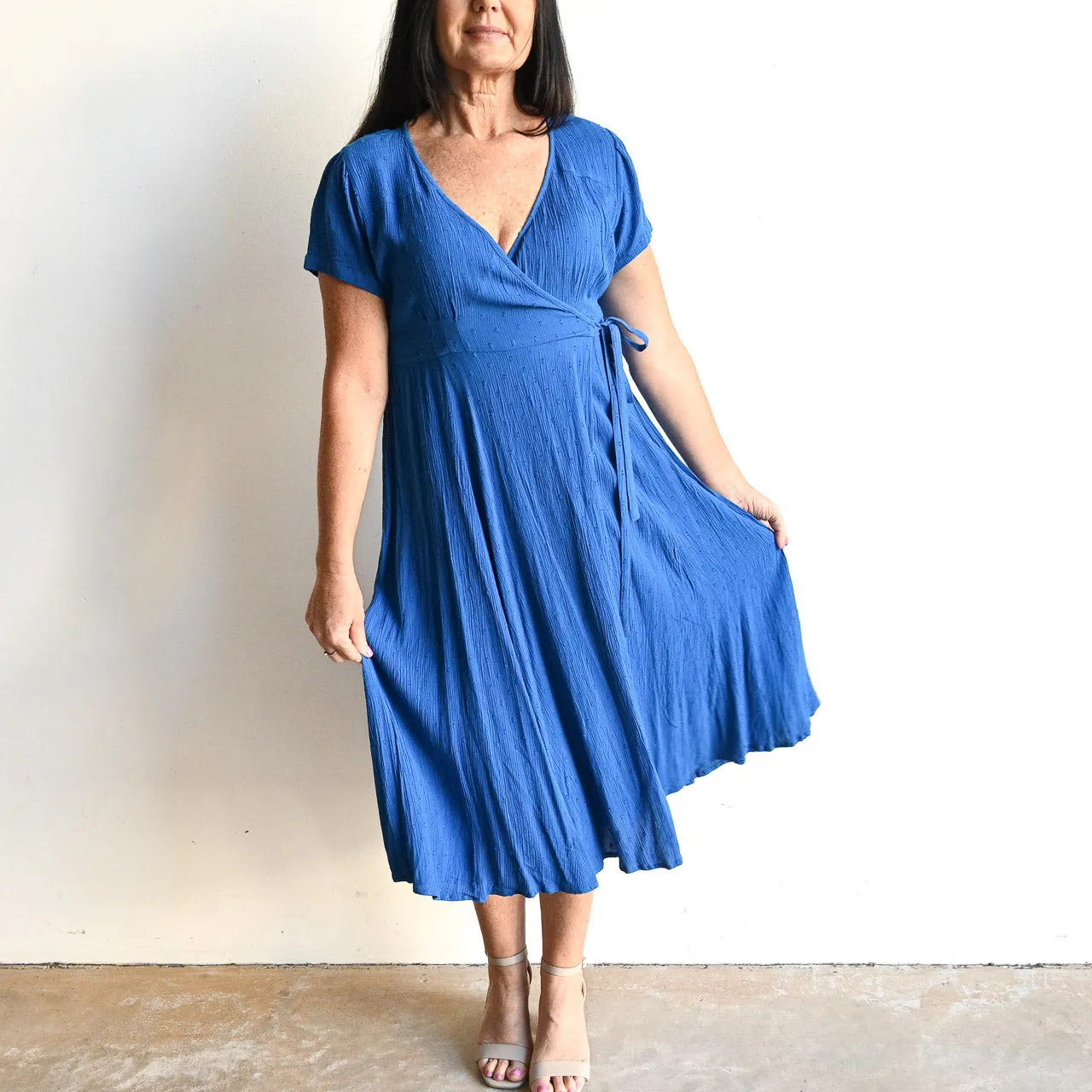 Effortless Wrap Dress by Orientique Australia - 81313