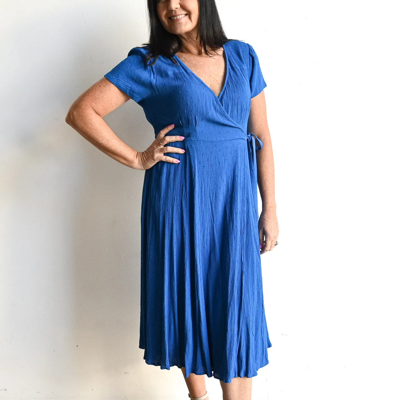 Effortless Wrap Dress by Orientique Australia - 81313