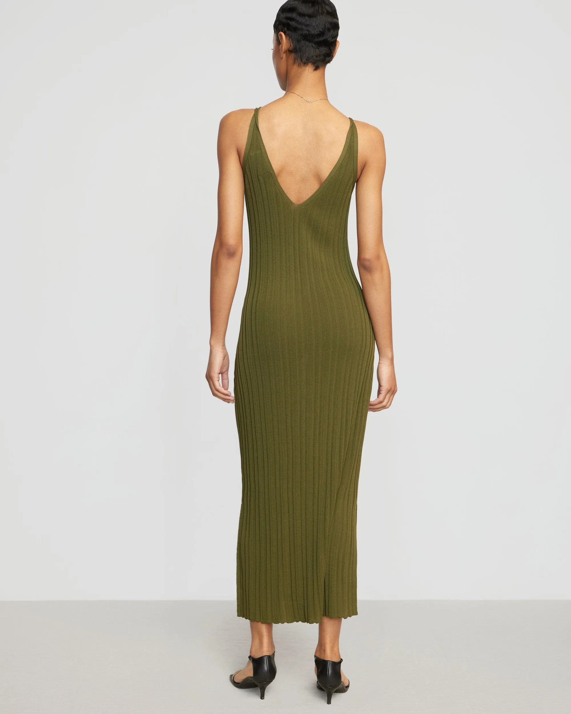 Estella Ribbed Tank Dress