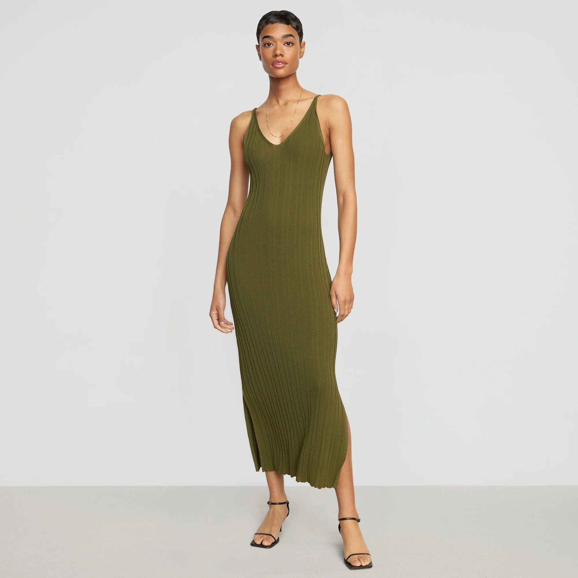 Estella Ribbed Tank Dress