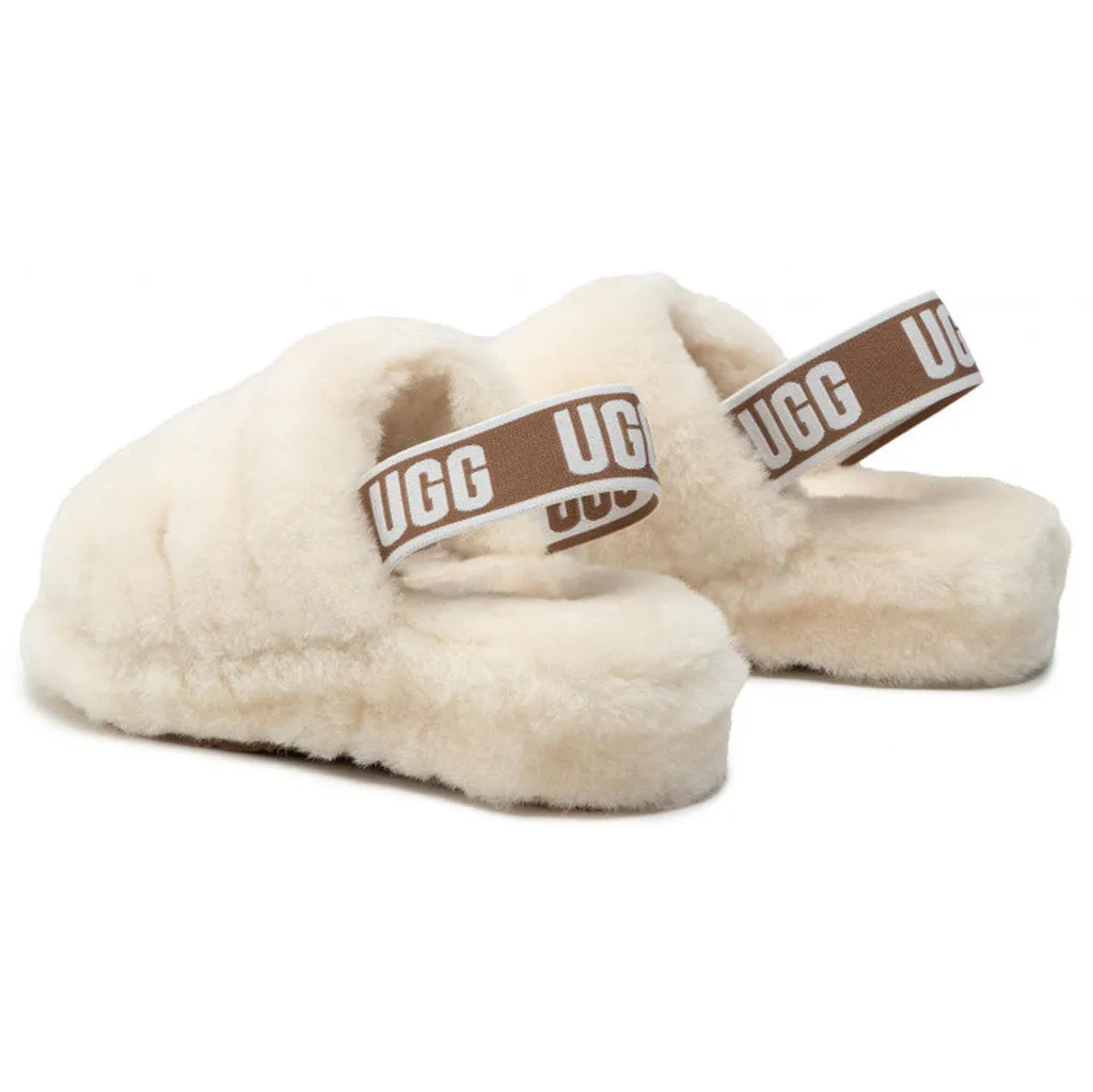 Fluff Yeah Slide Suede Sheepskin Women's Sandals