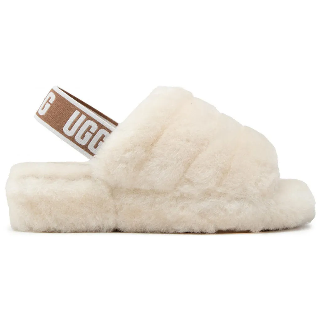 Fluff Yeah Slide Suede Sheepskin Women's Sandals