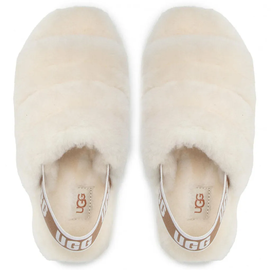 Fluff Yeah Slide Suede Sheepskin Women's Sandals