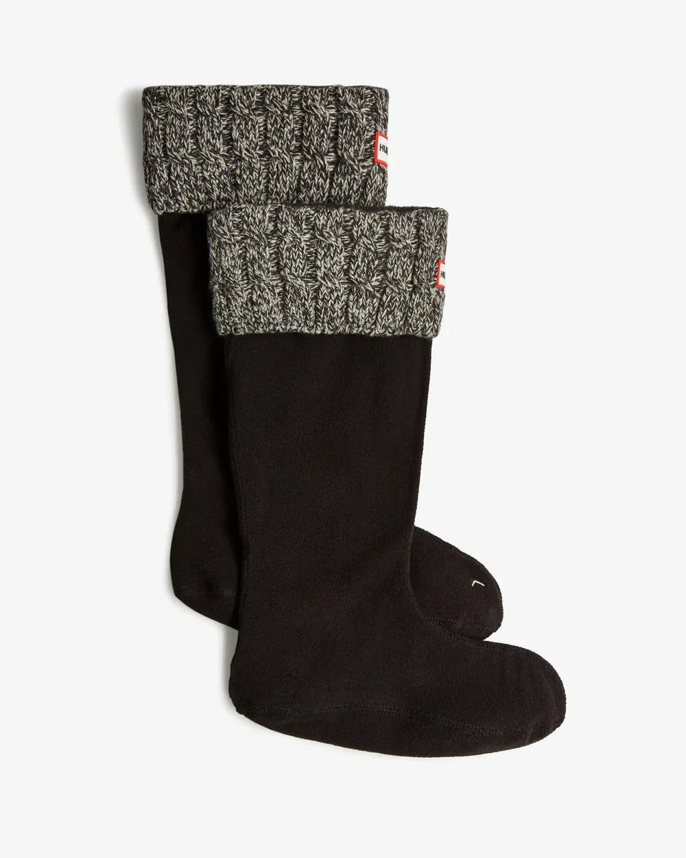 Hunter Boots Recycled 6 Stitch Cable Cuff Tall Boot Socks