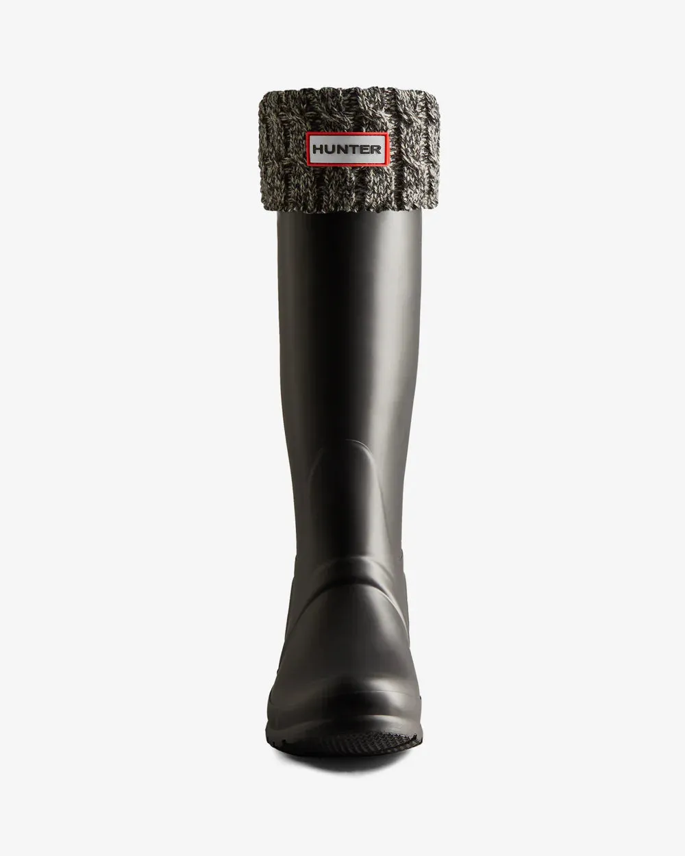 Hunter Boots Recycled 6 Stitch Cable Cuff Tall Boot Socks