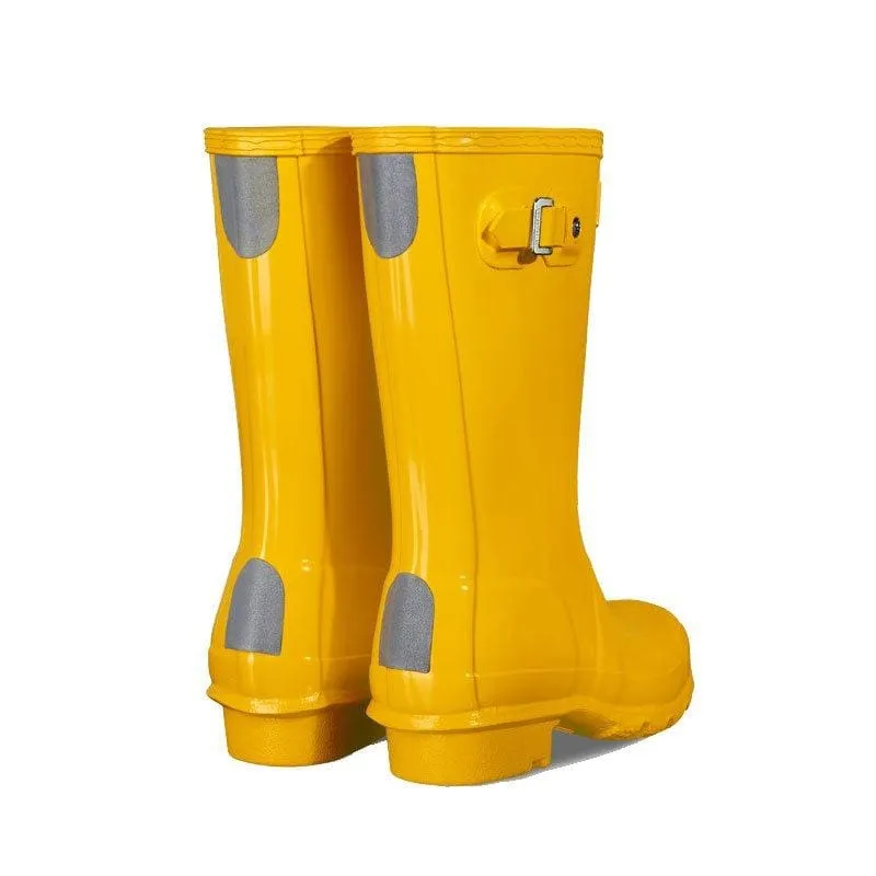 Hunter Original Kids Gloss Boot Yellow