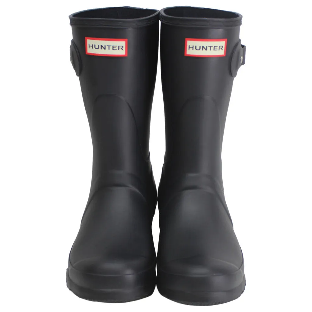 Hunter Original Short Navy Womens Boots - UK 5