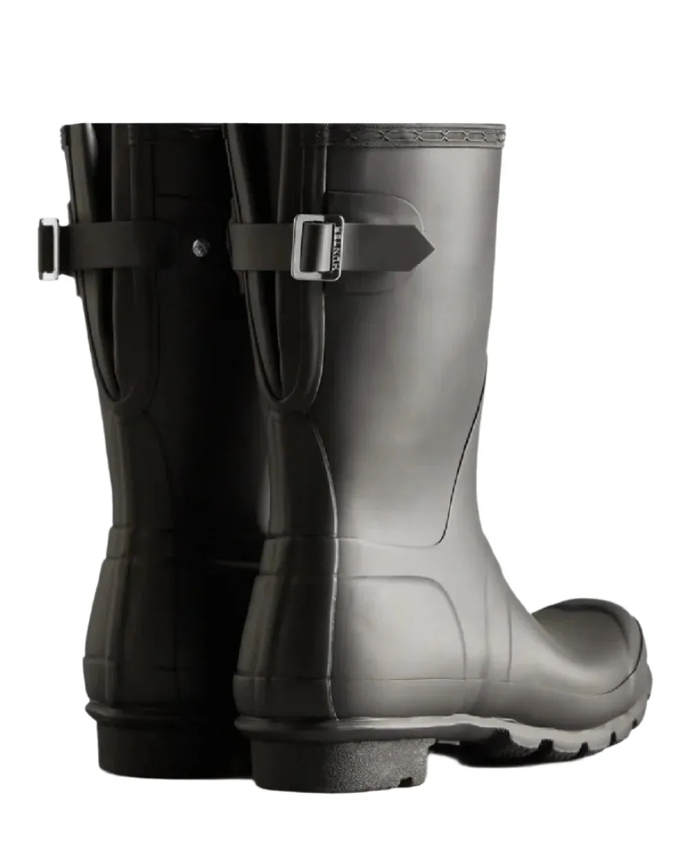 Hunter Womens Originals Short Back Adjustable Wellington Boots