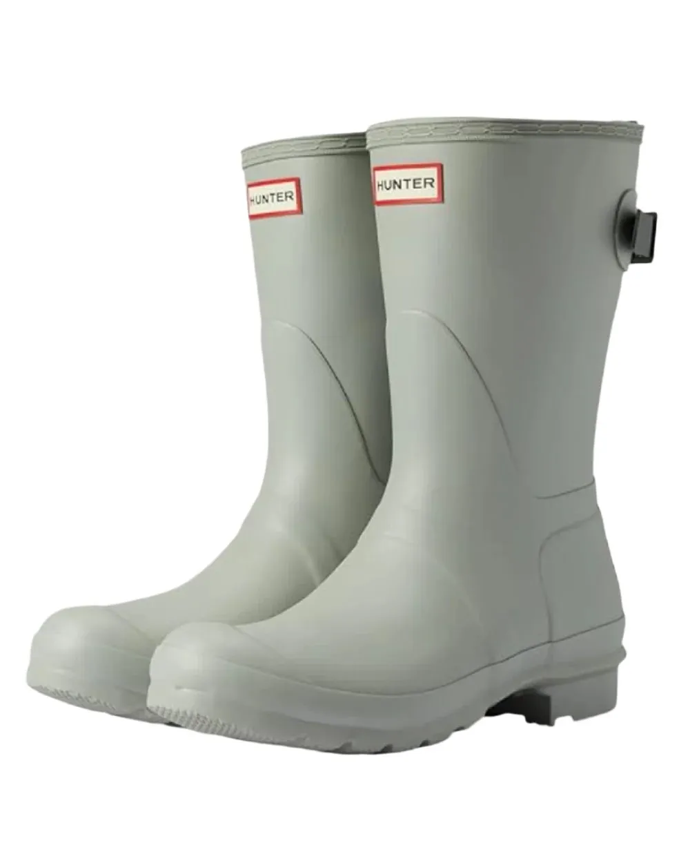 Hunter Womens Originals Short Back Adjustable Wellington Boots