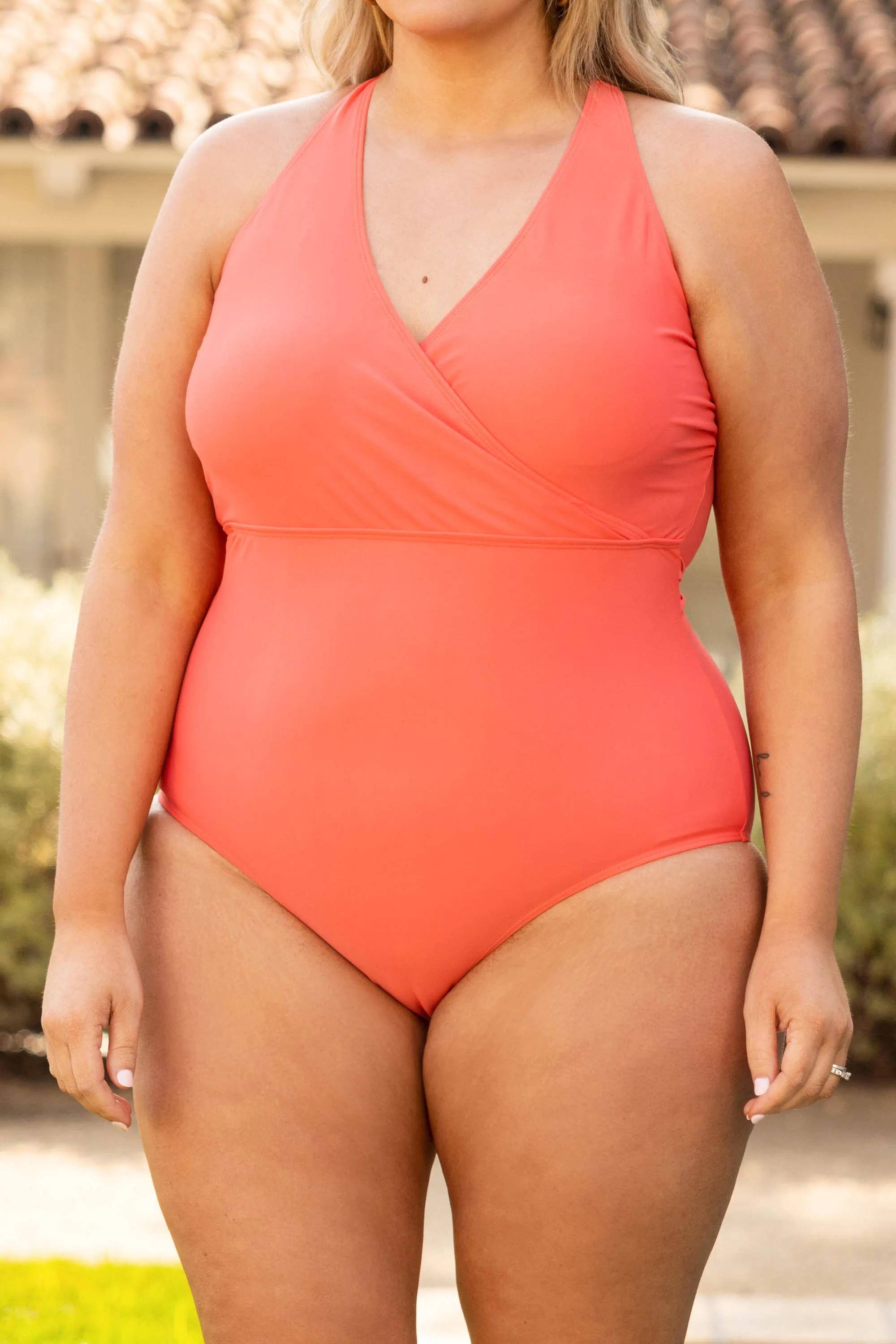 Meet You At The Sandbar Swimsuit, Red