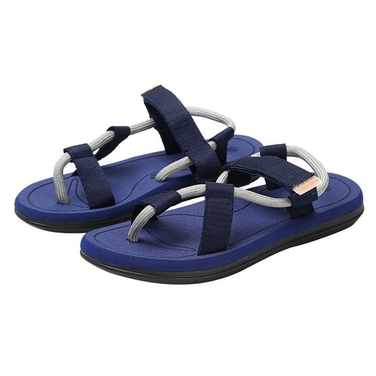 Men strap summer beach water flip flops