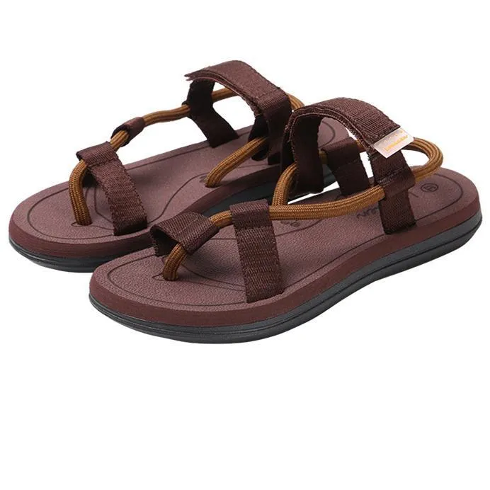 Men strap summer beach water flip flops