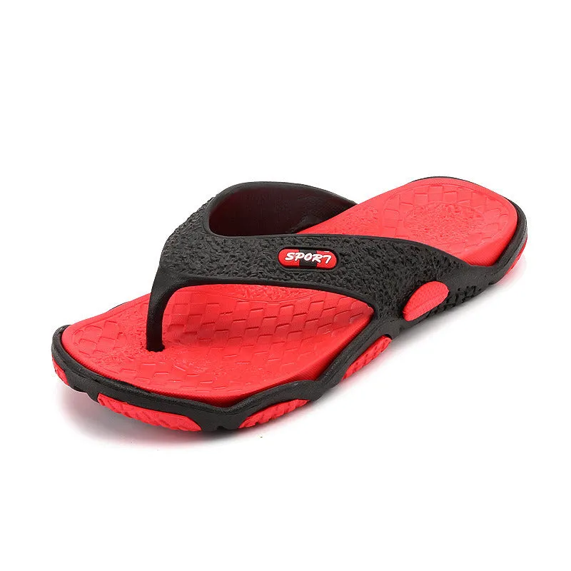 Men's Summer Non-slip Flip-flops Sandals Summer Korean Personality Flip-flops Men's Beach Sandals