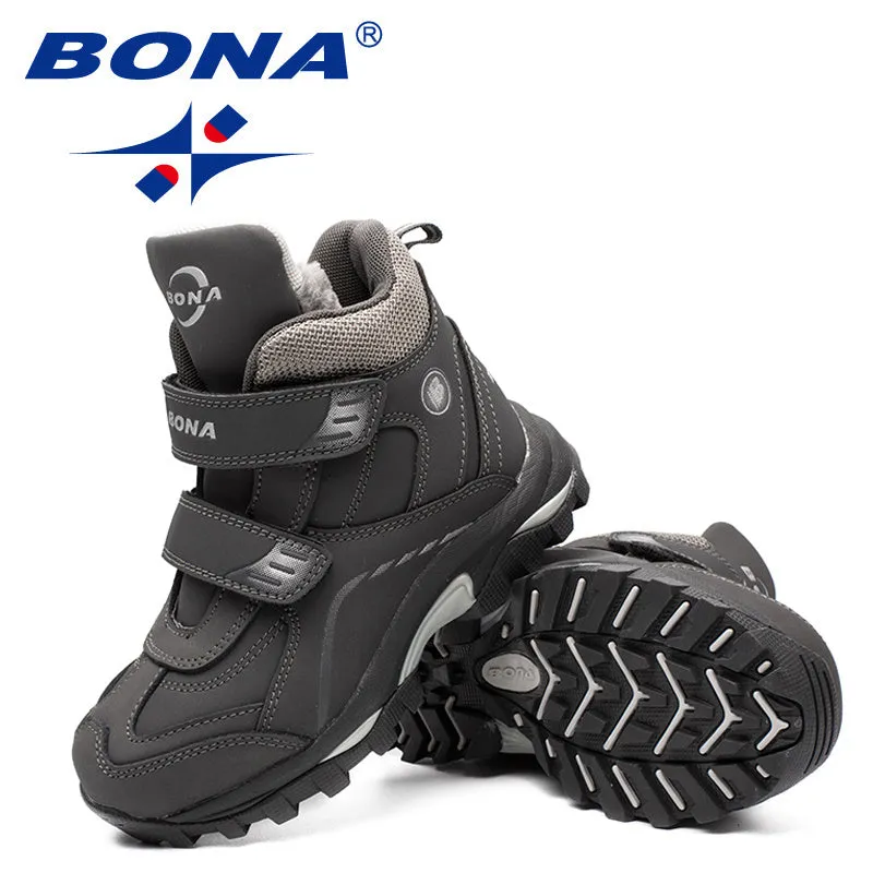 New Arrival Typical Style Children Boots Round Toe Boys Snow Boots