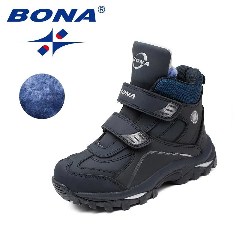 New Arrival Typical Style Children Boots Round Toe Boys Snow Boots