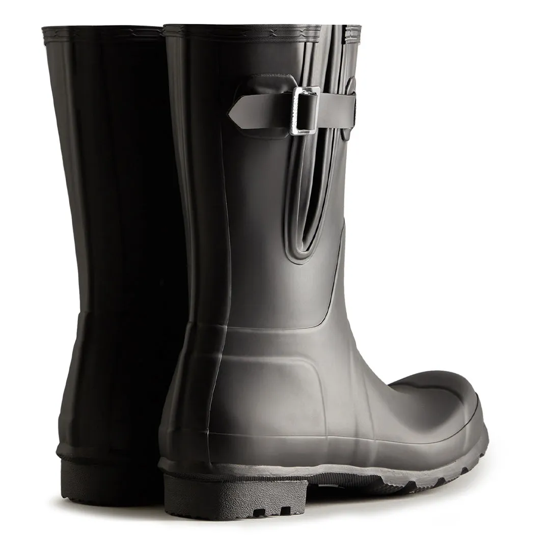 Original Adjustable Short Wellington Boots - Black by Hunter