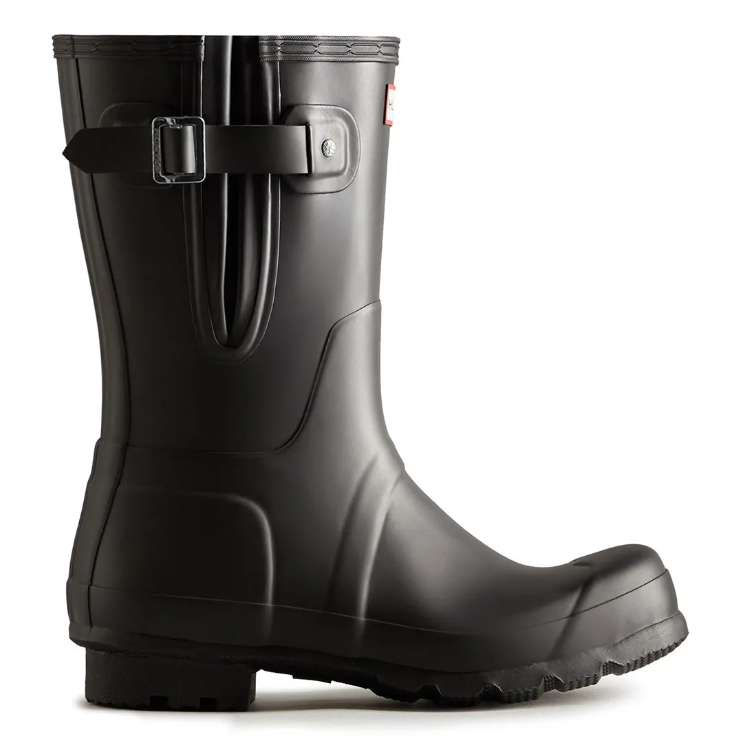 Original Adjustable Short Wellington Boots - Black by Hunter