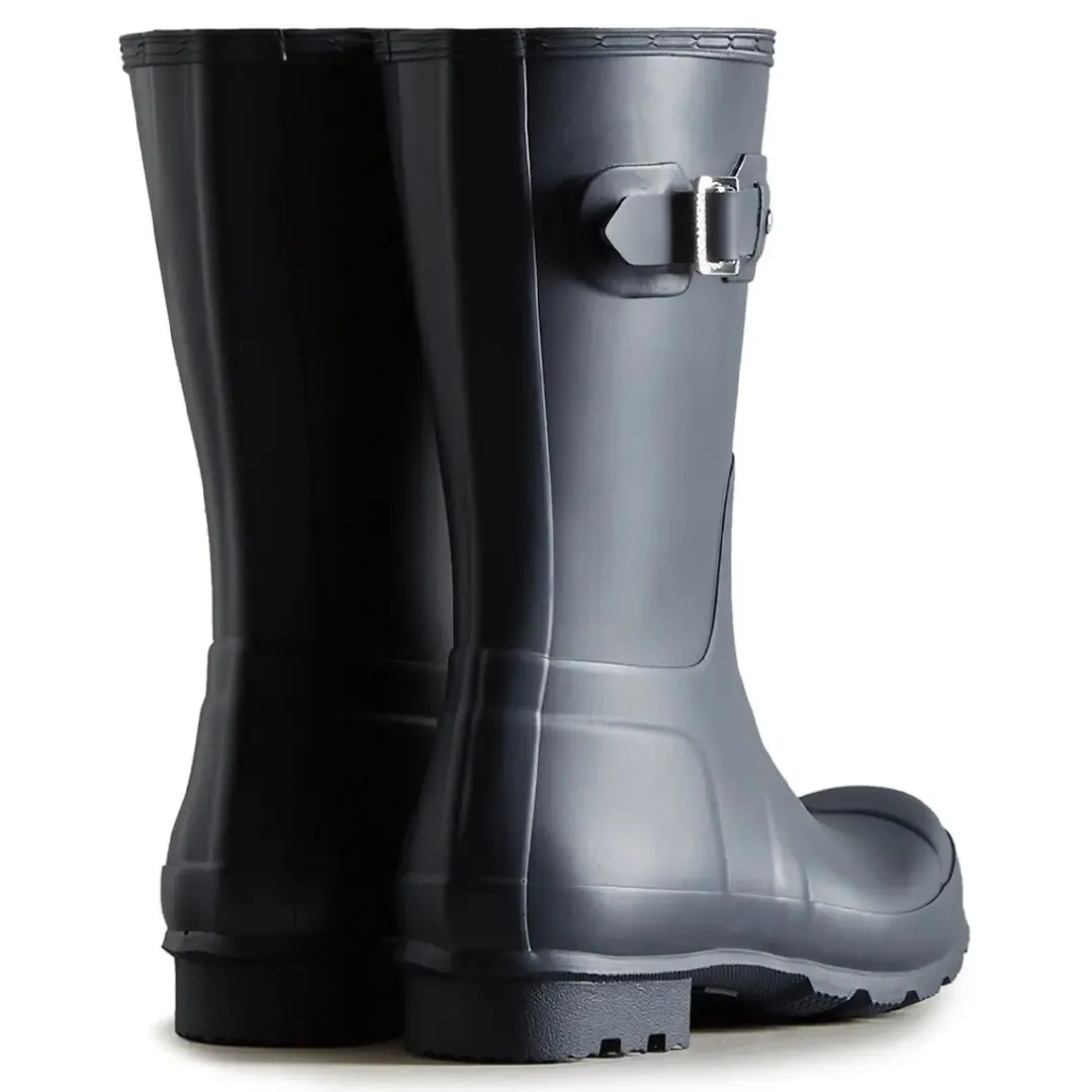 Original Short Men's Wellington Boots - Navy by Hunter