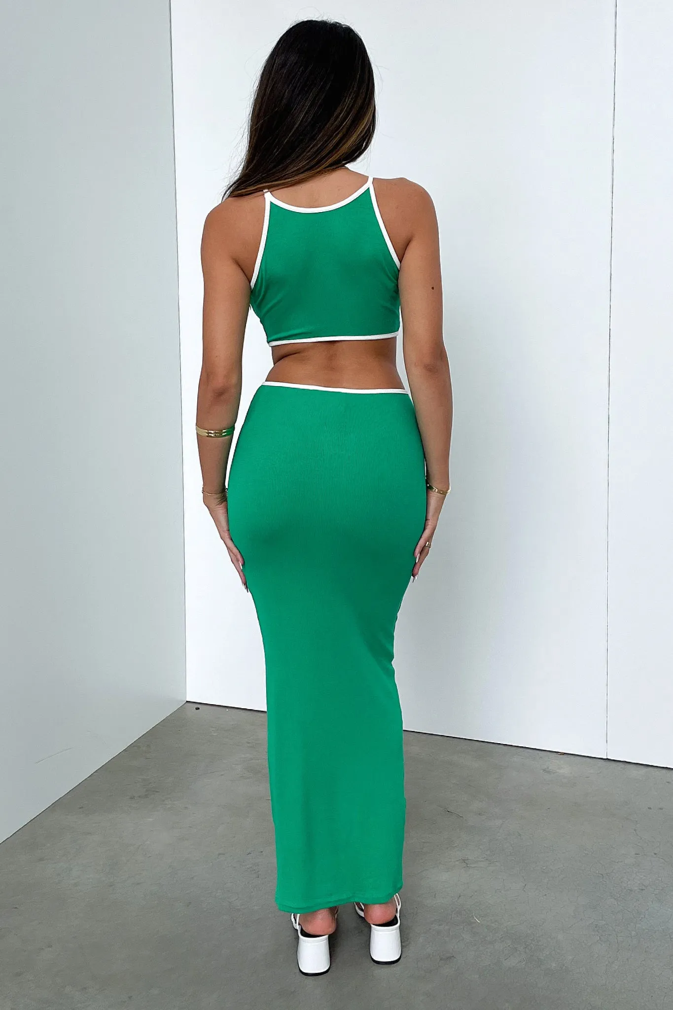 Radar Maxi Dress - Green