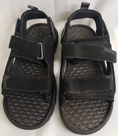 Rafaello -- Boy's Velcro Sandal -- Black