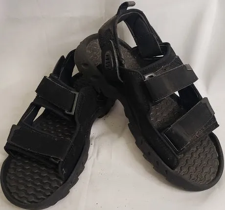 Rafaello -- Boy's Velcro Sandal -- Black