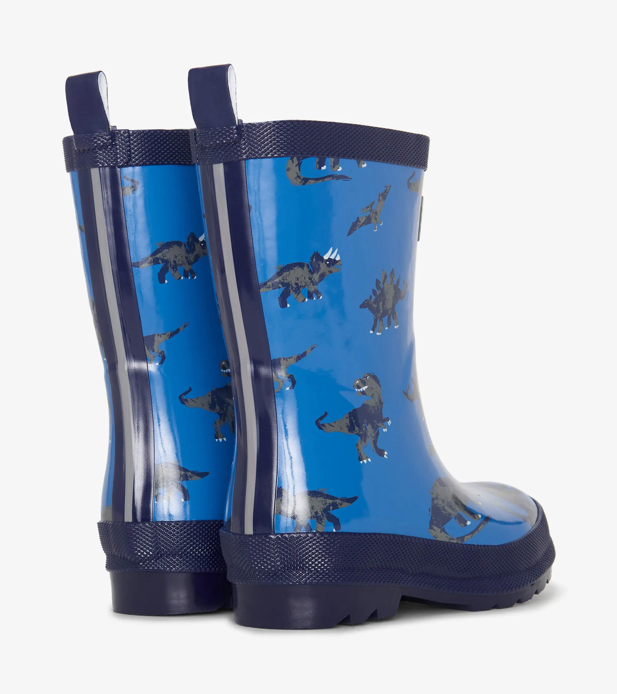 Rain Boots - Dino Stamp Shiny