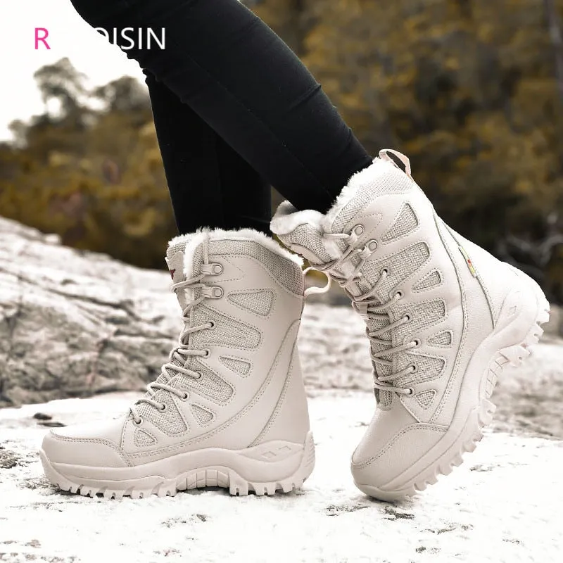 RECOISIN Winter Women Boots High Quality Comfortable Snow Boots