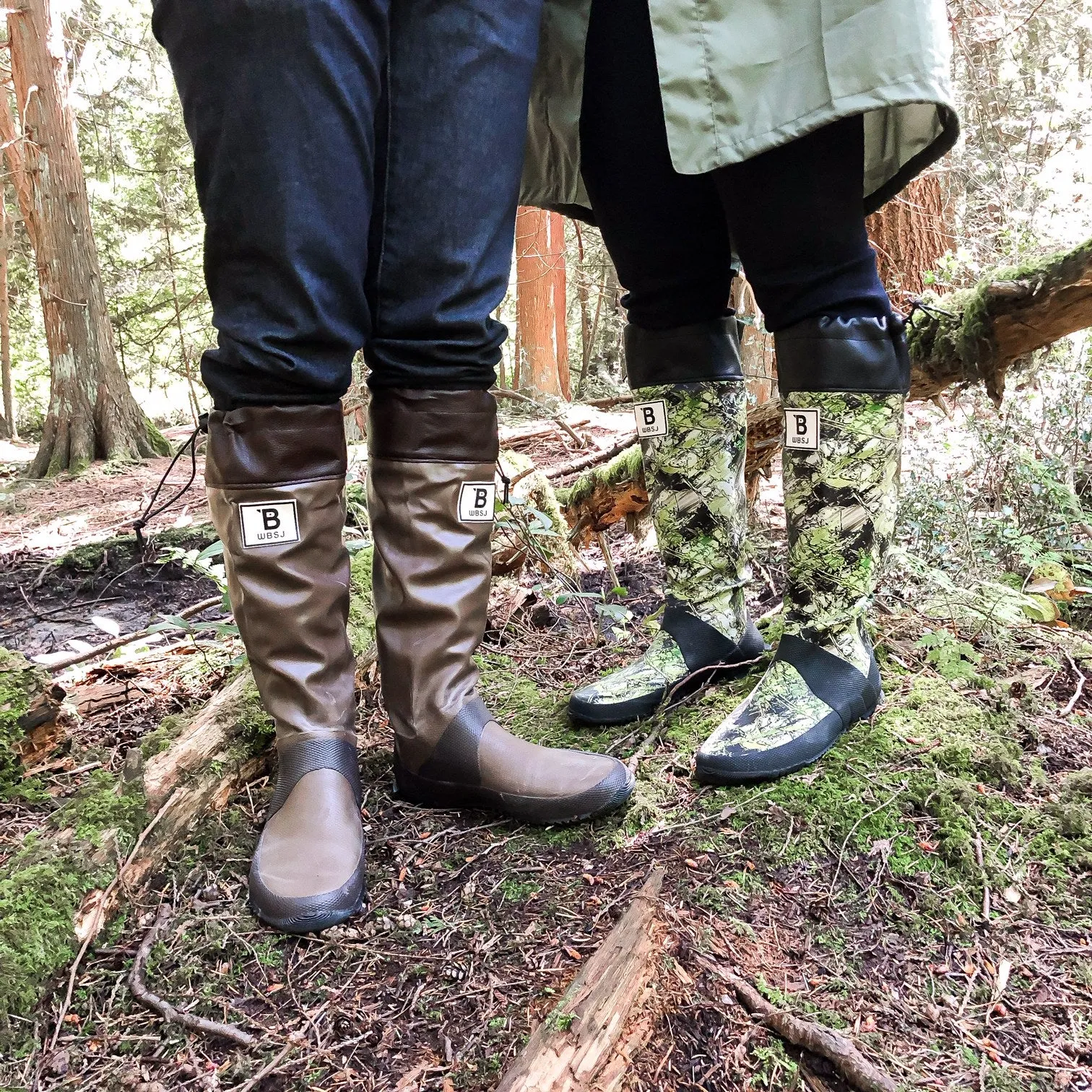 WBSJ Rain Boots - Brown